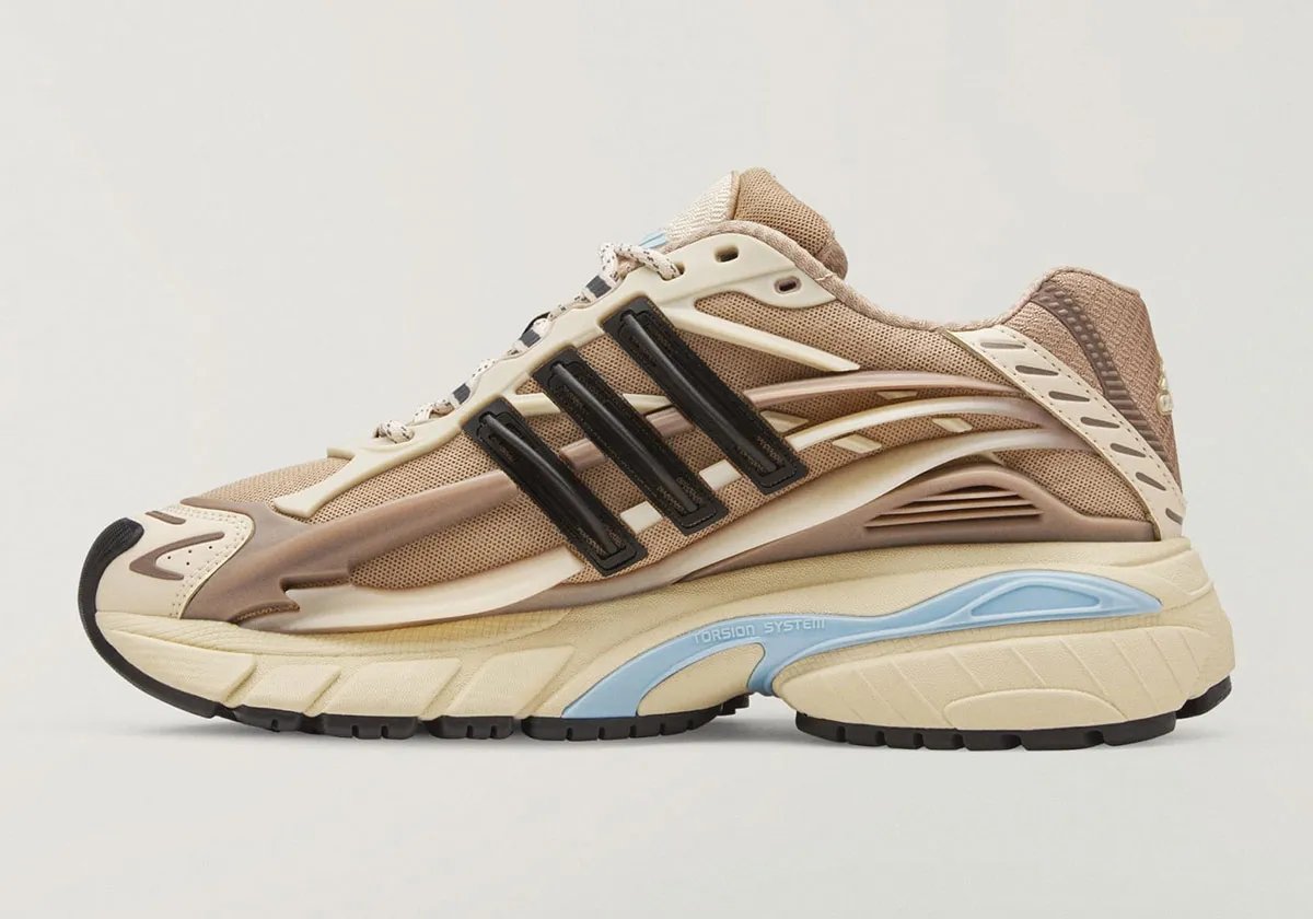 Pharrell x adidas Jellyfish in Crystal Sand colorway, releasing August 22, 2026 - detail view 1