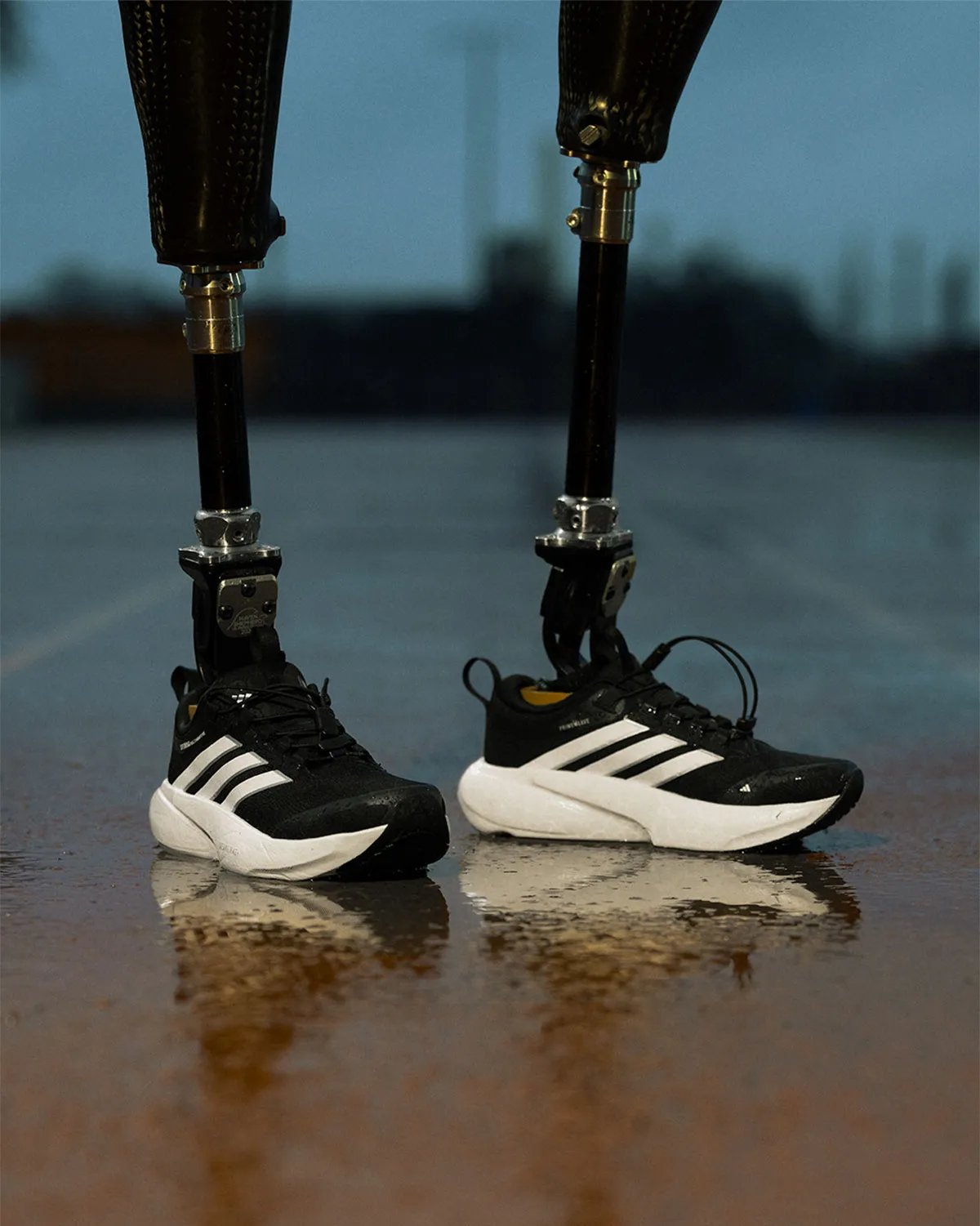 adidas Supernova Rise 3 Adaptive running shoe, showing specialized design features for athletes with disabilities - detail view 4