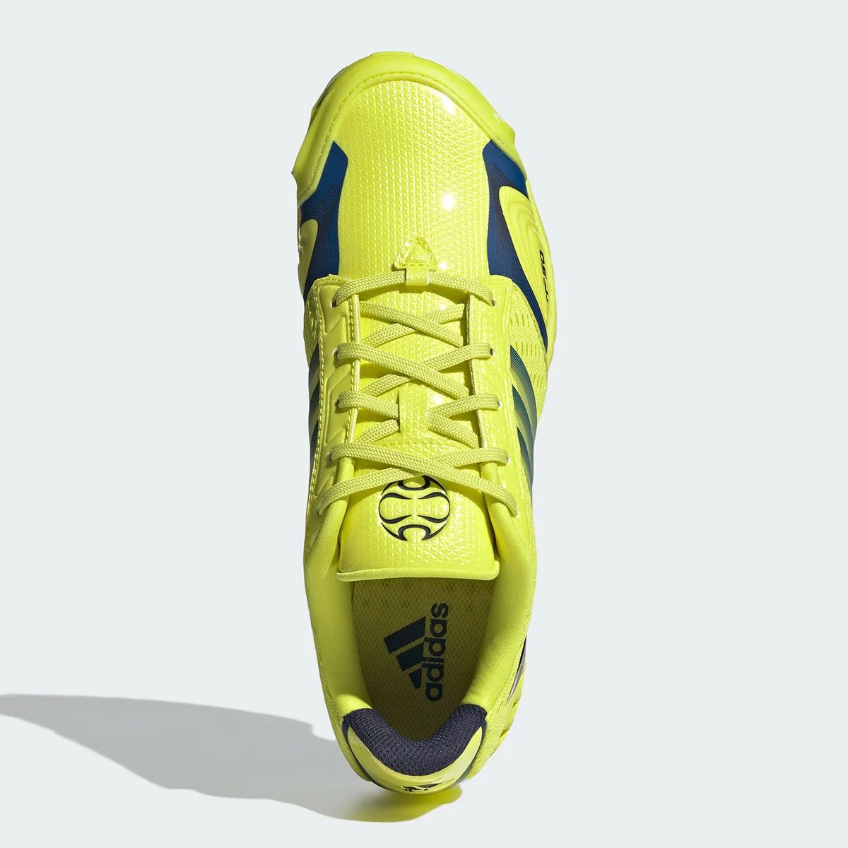 adidas F50 Hybrid Climacool in Acid Yellow with 3D-printed ventilation zones - detail view 4