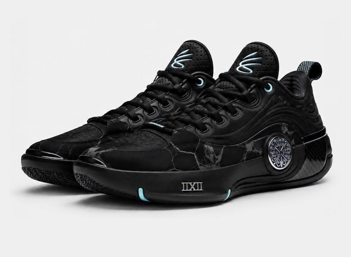 Steph Curry Li-Ning player edition Way of Wade 12 and Jimmy Butler 4 sneakers with updated Curry branding - detail view 2