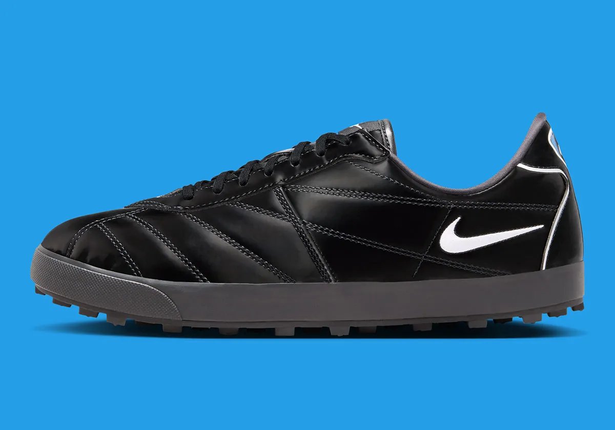 Nike Astrograbber soccer edition in neutral colorway with redesigned outsole pattern for pitch performance - detail view 1