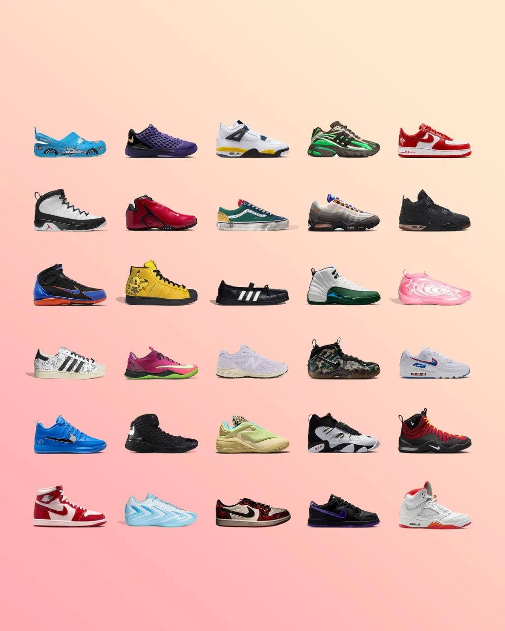 A visual overview of September 2026 sneaker releases across multiple brands and silhouettes.