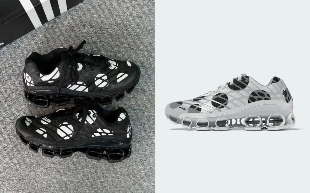 adidas F50+ Megaride Polk Dot Pack in polka dot graphic treatment, revealed by Shanghai retailer One Locale