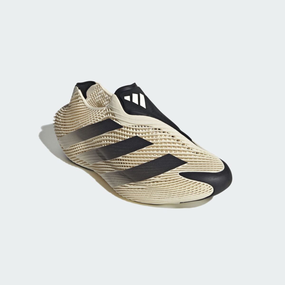 adidas Futurecool Off White colorway in neutral tones with Core Black accents, limited to 400 pairs - detail view 3