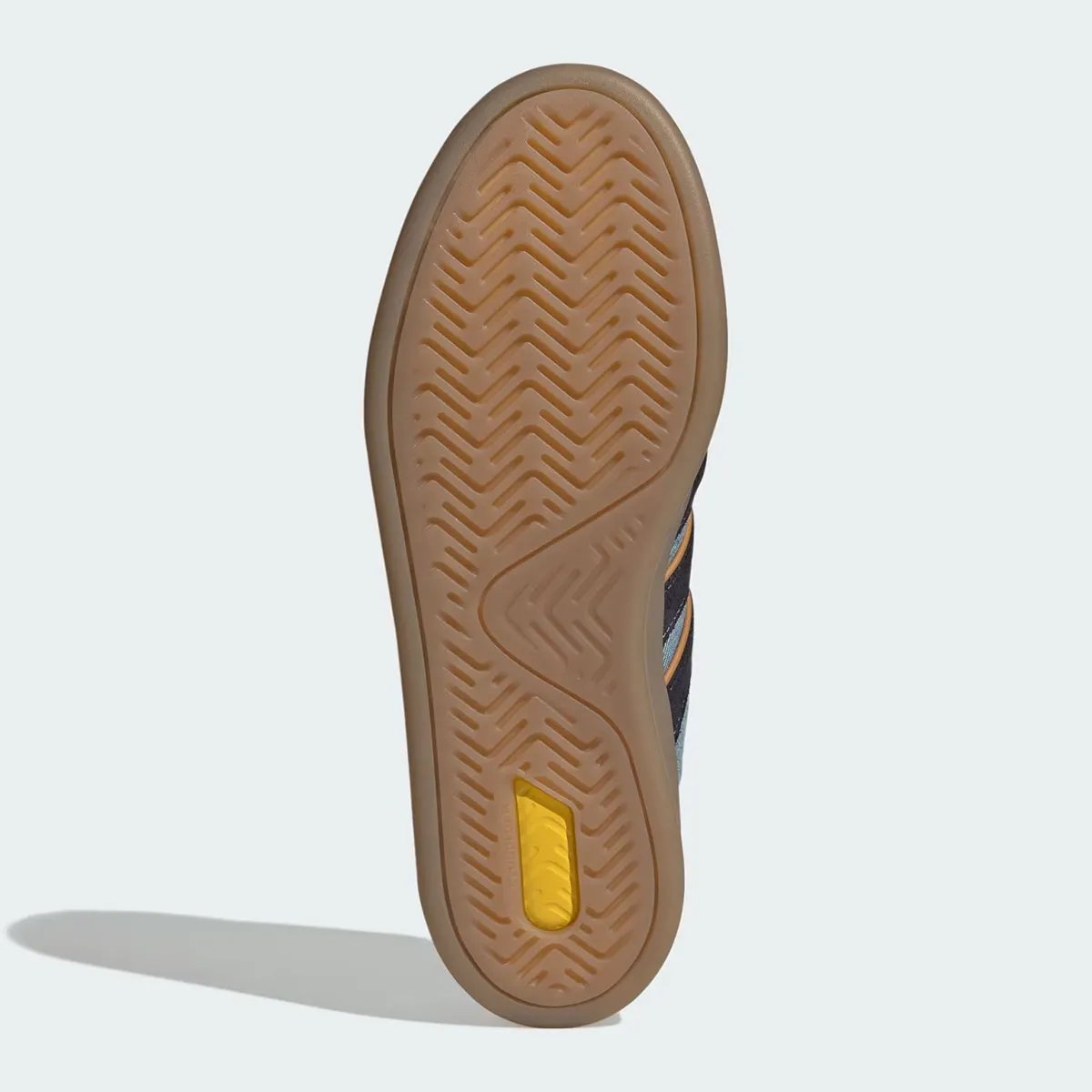 adidas x The Simpsons Homer pink donut sneaker in full-profile view showing character-inspired design elements - detail view 4
