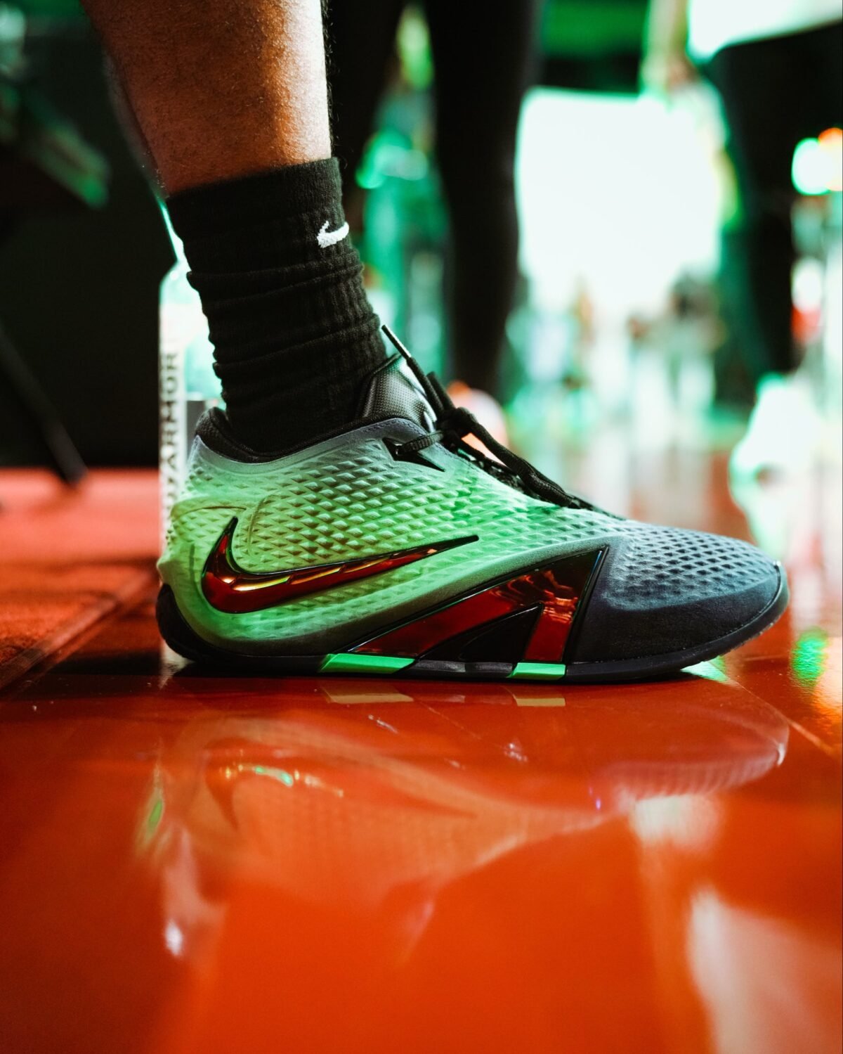 Nike Ja 4 low-cut basketball sneaker in bold new colorway, designed for Ja Morant - detail view 1