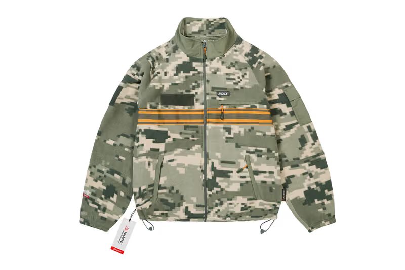 Palace Skateboards Fall 2026 GORE-TEX jacket in four colorways with matching hats and Polartec fleeces