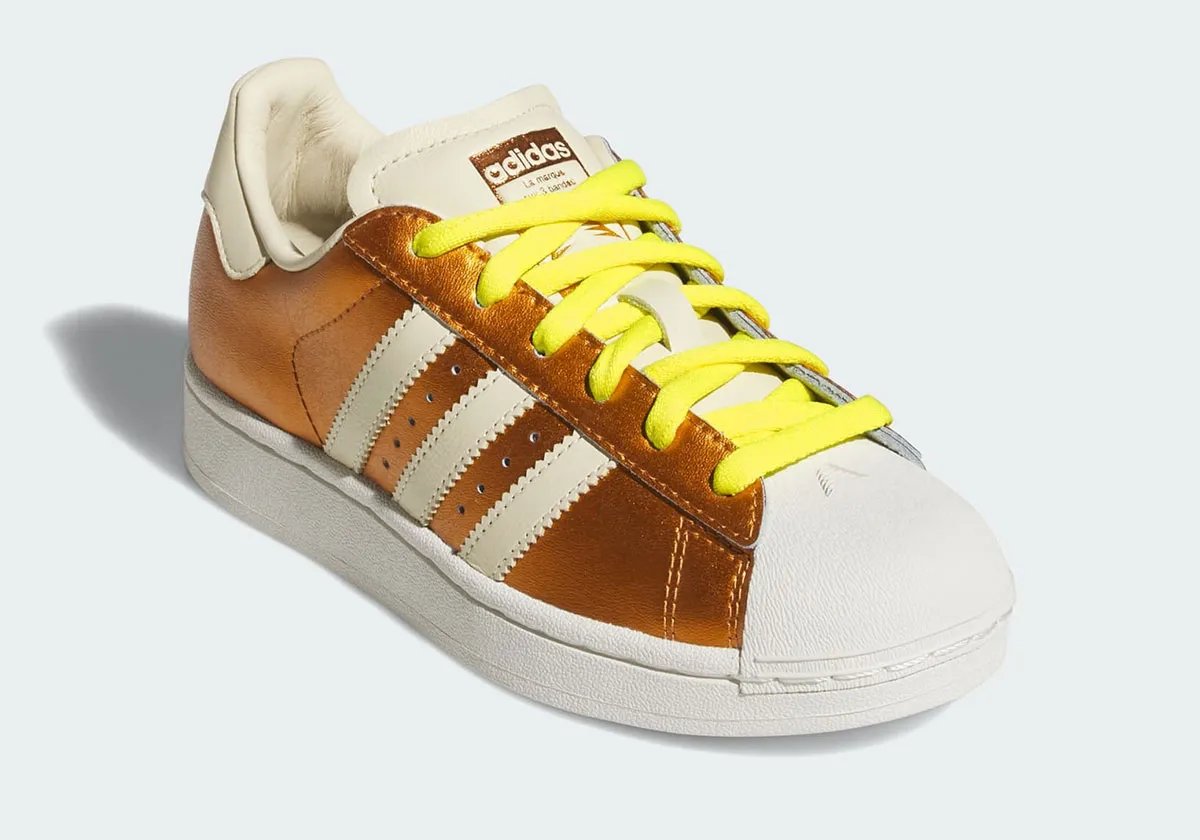 adidas Anthony Edwards Superstar Arrives in Metallic Gold