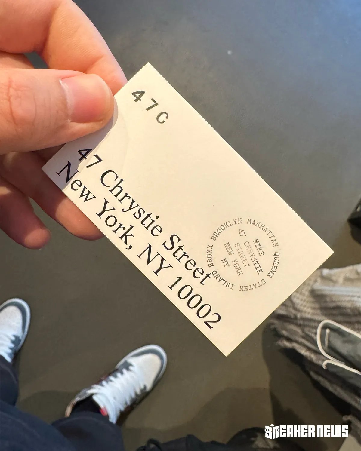 Nike World Cup pop-up storefront at 47 Chrystie Street in Manhattan's Chinatown neighborhood, featuring X2 football collections and Air Jordan Cryoshot preview access - detail view 1
