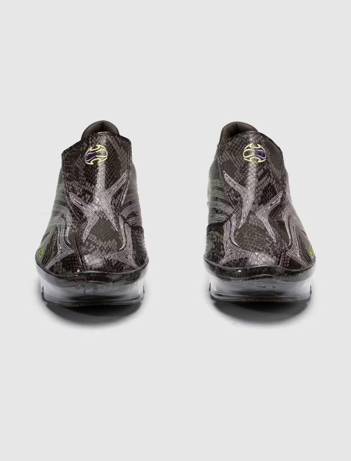 adidas F50 Walkable WMNS in Snakeskin Brown from the TWG Houston Rodeo Pack collaboration, featuring textured uppers and earth-toned colorway - detail view 2