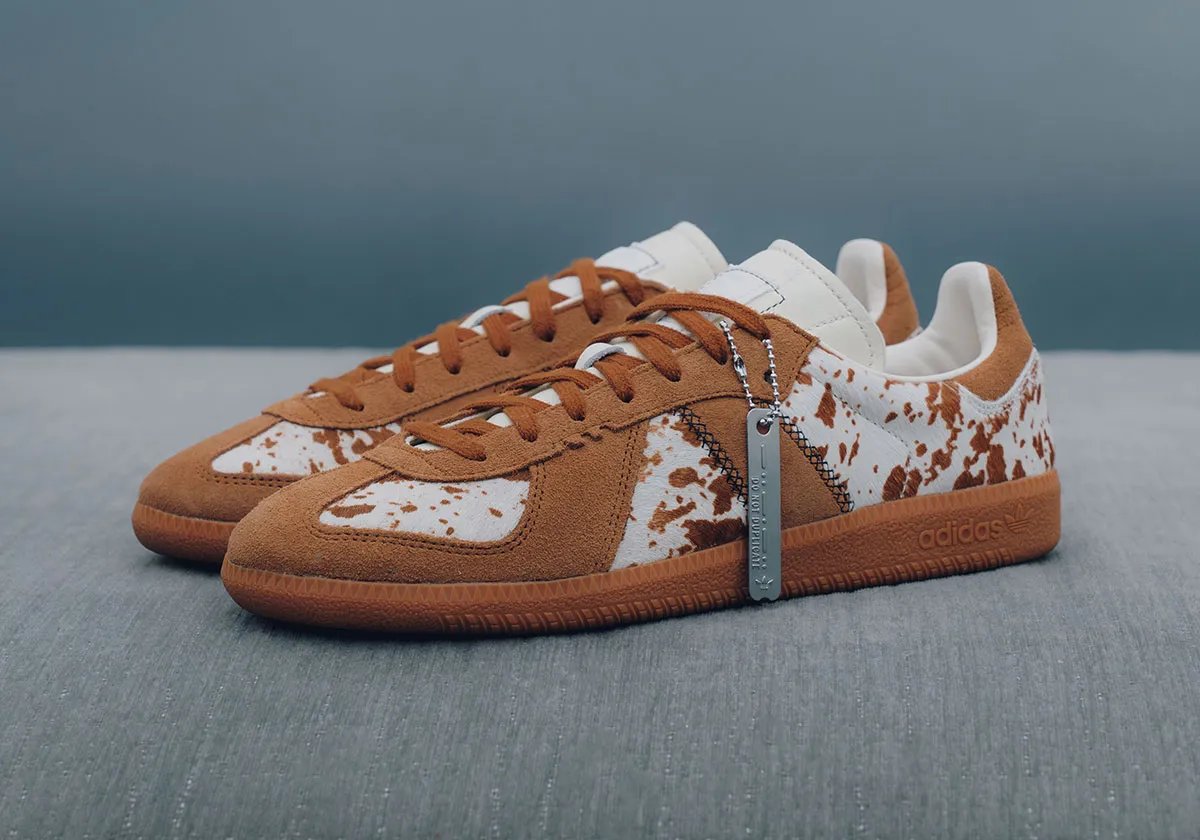 adidas Originals sneaker from the 'Do Not Duplicate' collection by The Whitaker Group, displayed for the Houston Rodeo exclusive release. - detail view 2