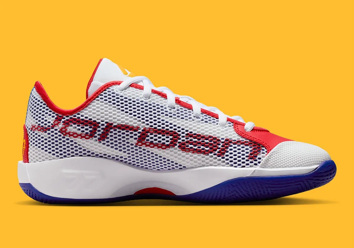 Jordan Luka .77 Dayo 23 Manila edition featuring Philippine flag colorway and floral detailing - detail view 5