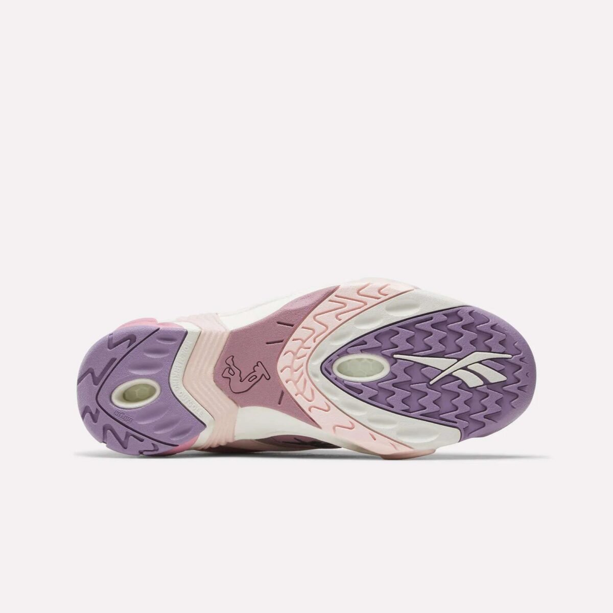 Reebok Shaqnosis Low in Muted Mauve colorway, lateral view - detail view 5