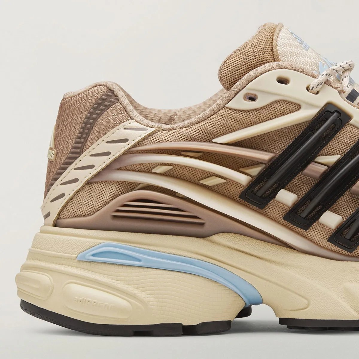 Pharrell x adidas Jellyfish in Crystal Sand colorway, releasing August 22, 2026 - detail view 2
