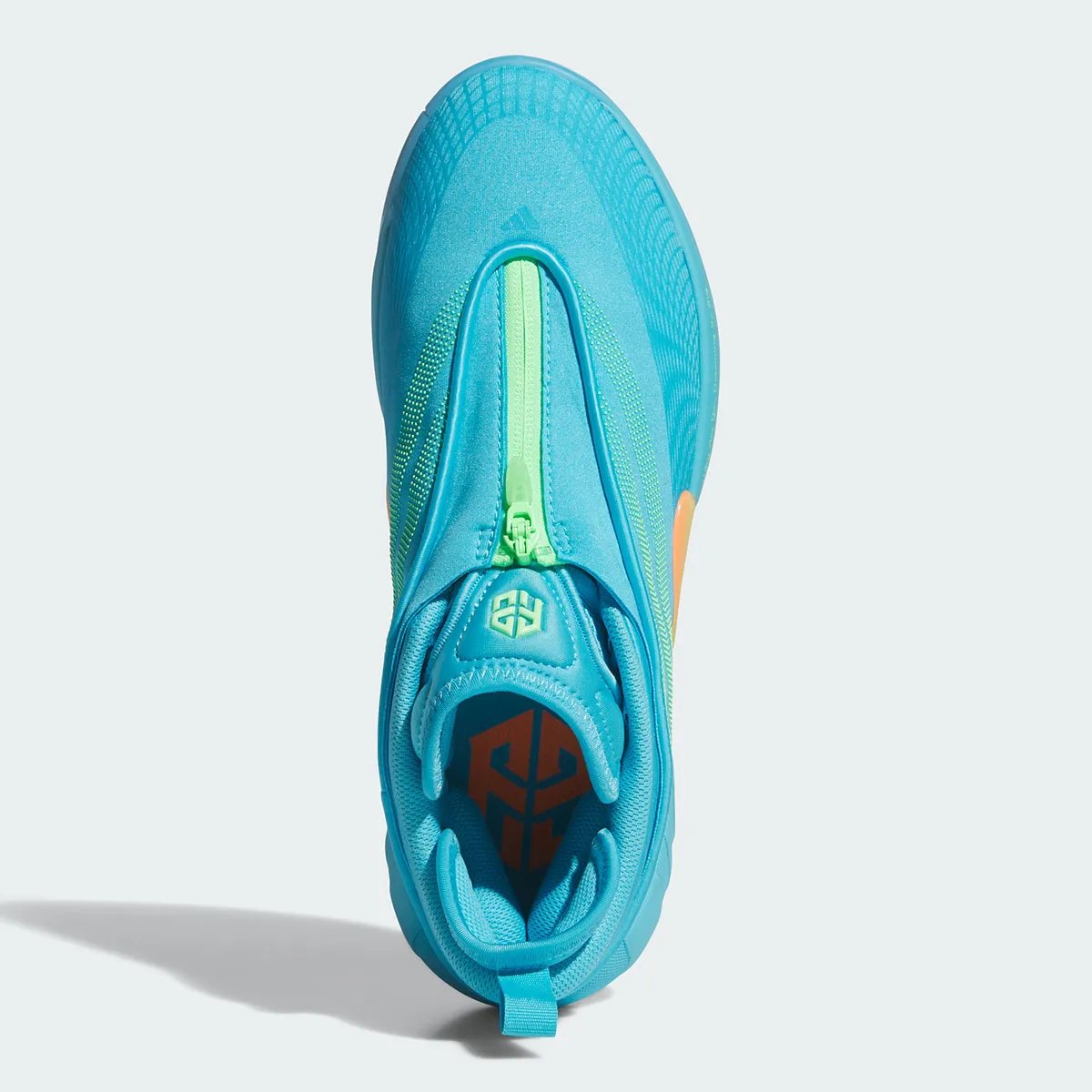 adidas DON Issue 7 Donovan Mitchell signature basketball shoe in official colorway - detail view 3